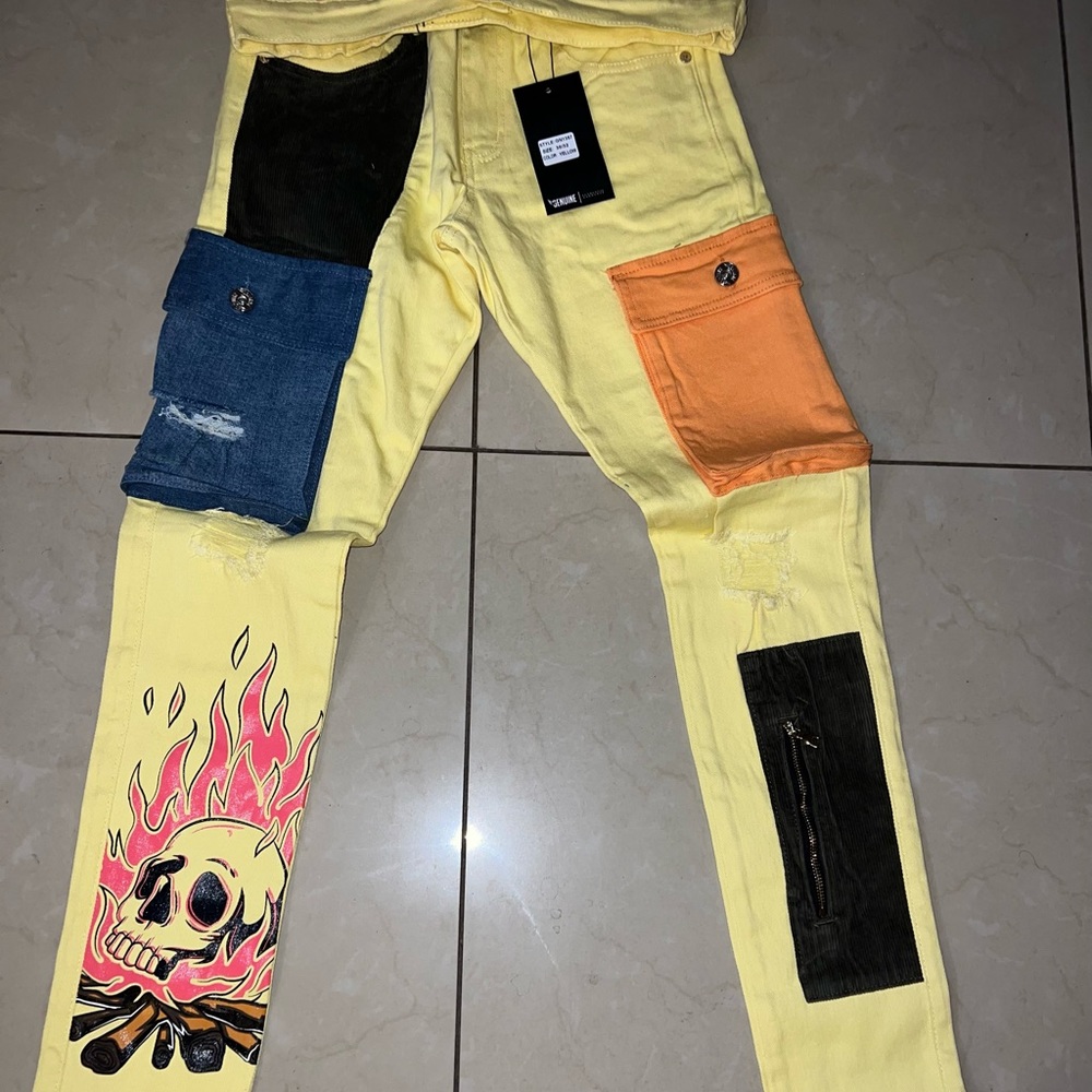 Genuine denim jean
